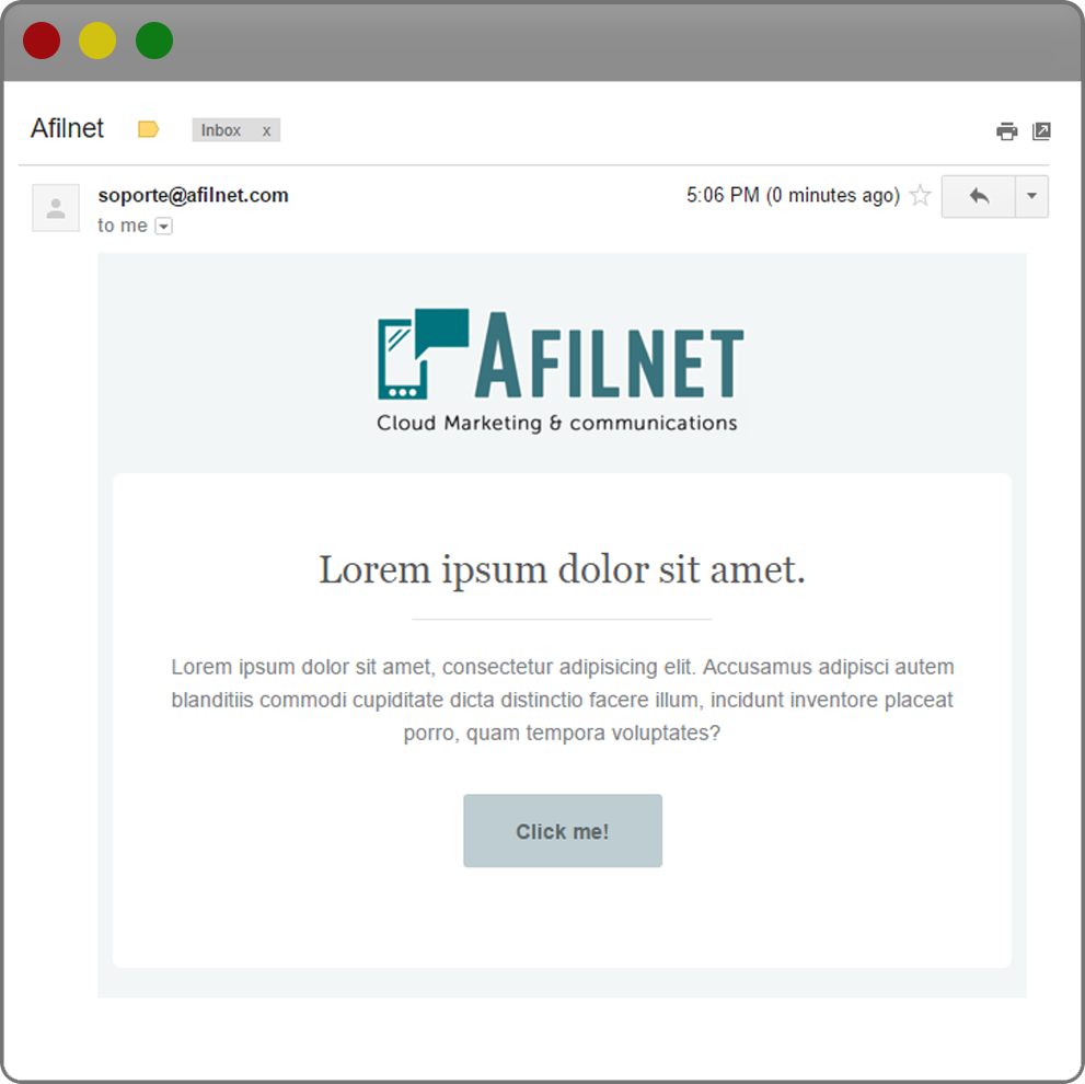 Les destinataires recevront vos e-mails dessinés de manière optimale pour tout appareil et compatibles avec tous les clients de messagerie